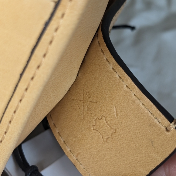 NWT Coach Rogue 17 in Original Natural Leather Carrot Brass Crossbody - Picture 9 of 12